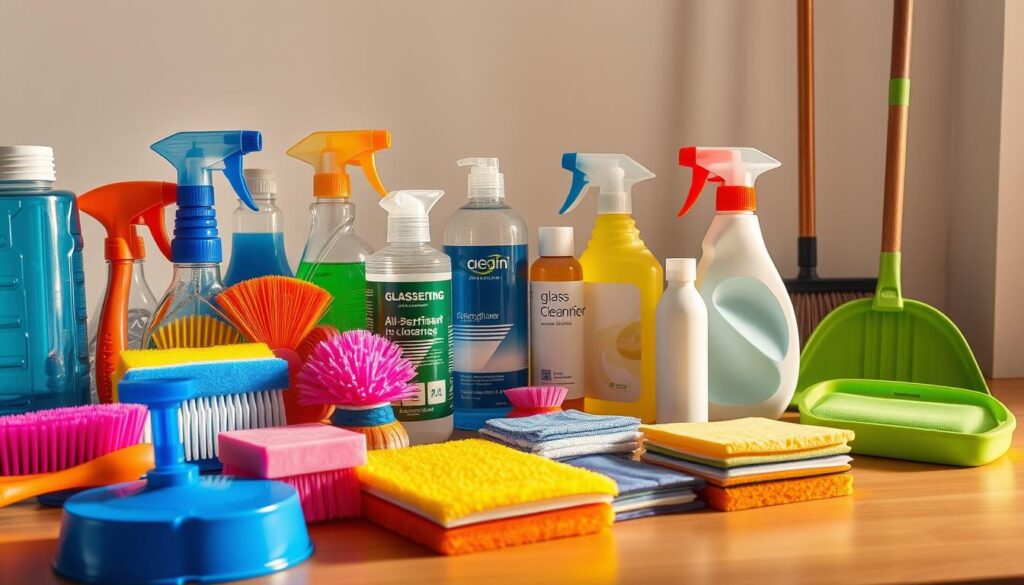 cleaning supplies