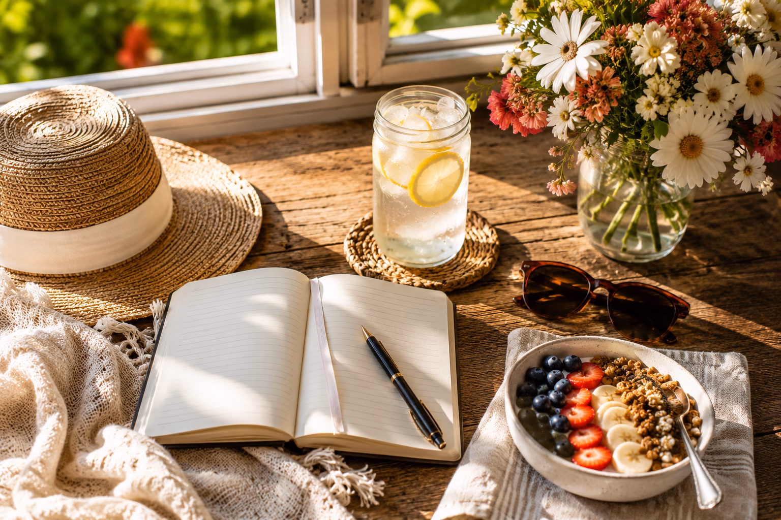summer self-care checklist,summer self care essentials,Summer self-care idea,Summer self-care tip