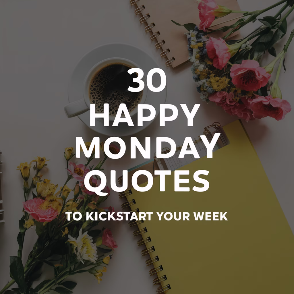 happy monday quotes