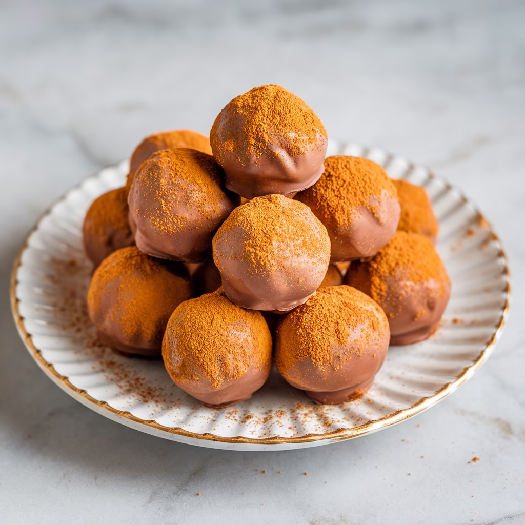 Pumpkin Spice Truffles