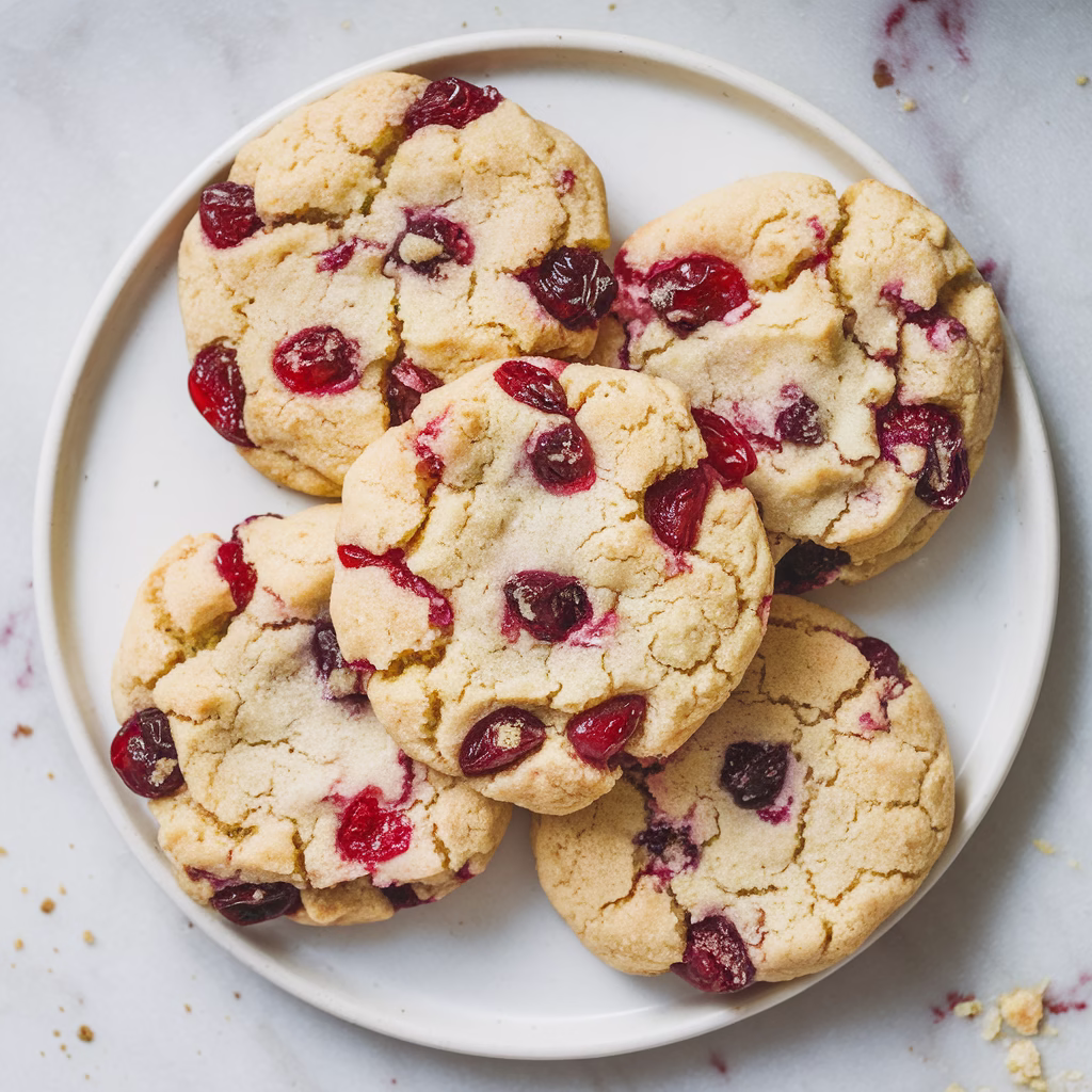White Chocolate Cranberry Cookies,Cranberry Cookies,cookies