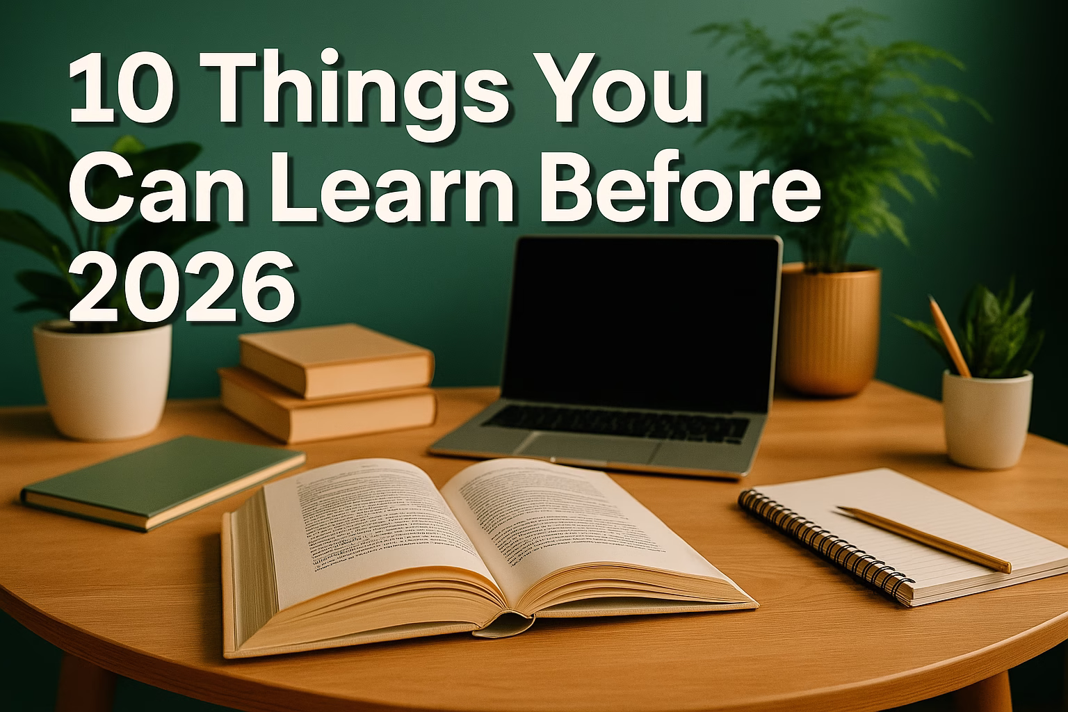 Things You Can Learn Before 2026,2026,things you can learn