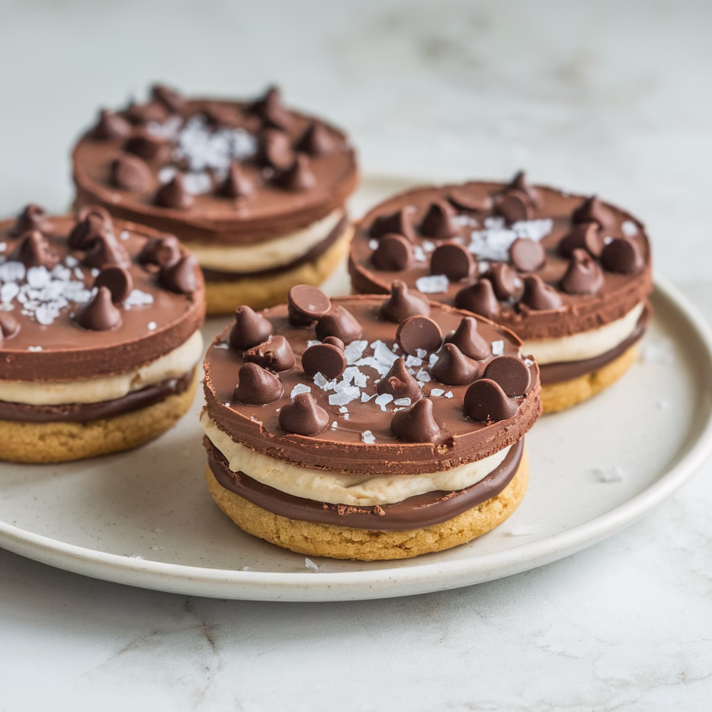 Double Layer Vegan Brookies