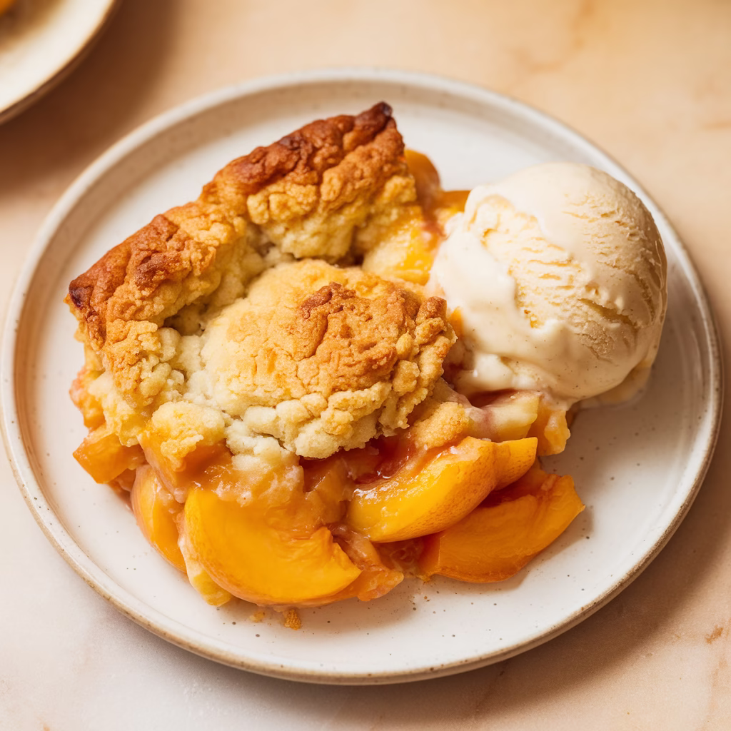 vegan peach cobbler,vegan,cobbler