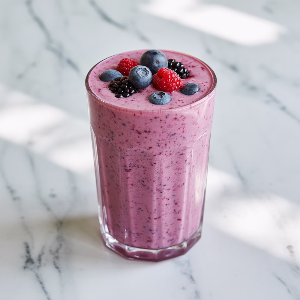 Mixed Berry Yogurt Smoothie