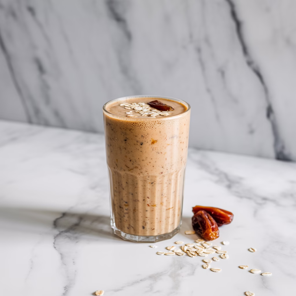 Date & Oatmeal Smoothie,smoothie