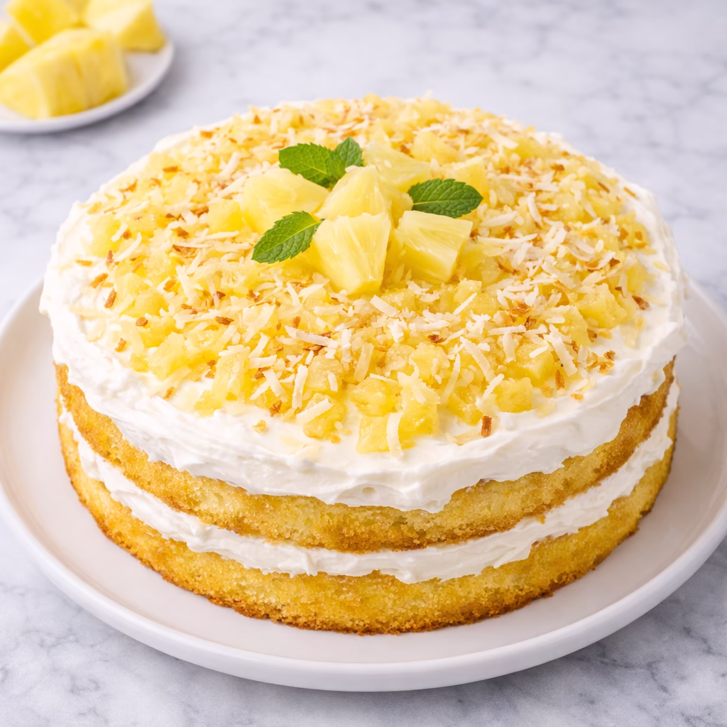 Pineapple Heaven Cake