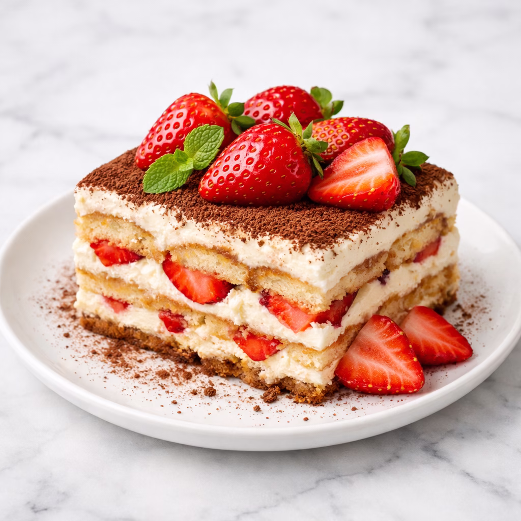 Strawberry Tiramisu