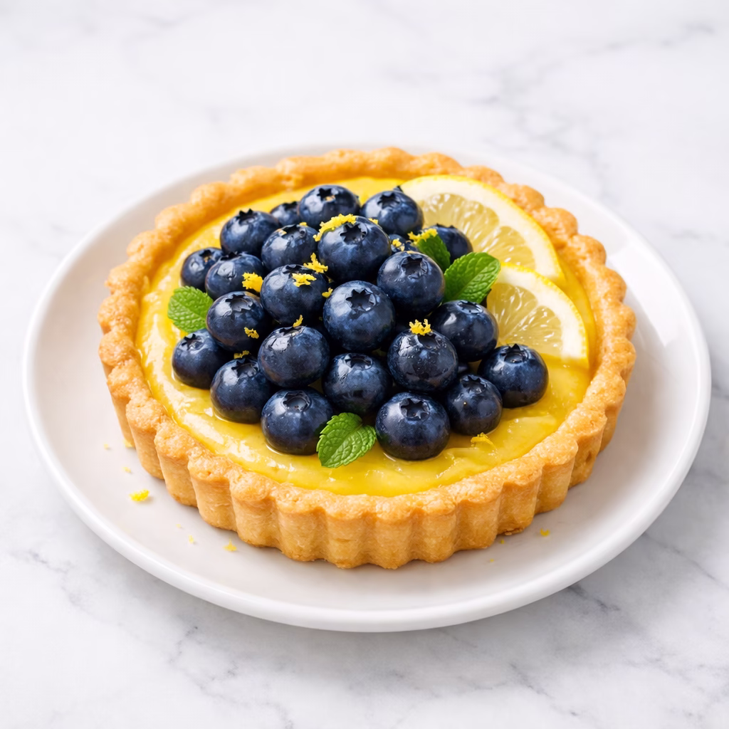 Lemon Blueberry Tart