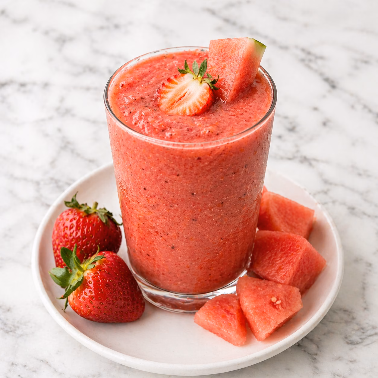 Watermelon Strawberry Smoothie
