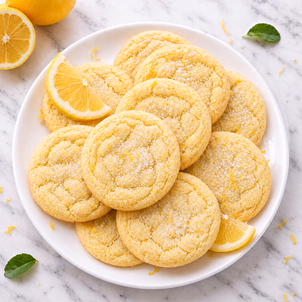 Lemon Sugar Cookies