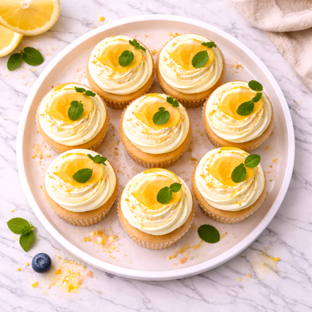 Lemon Summer Cupcakes