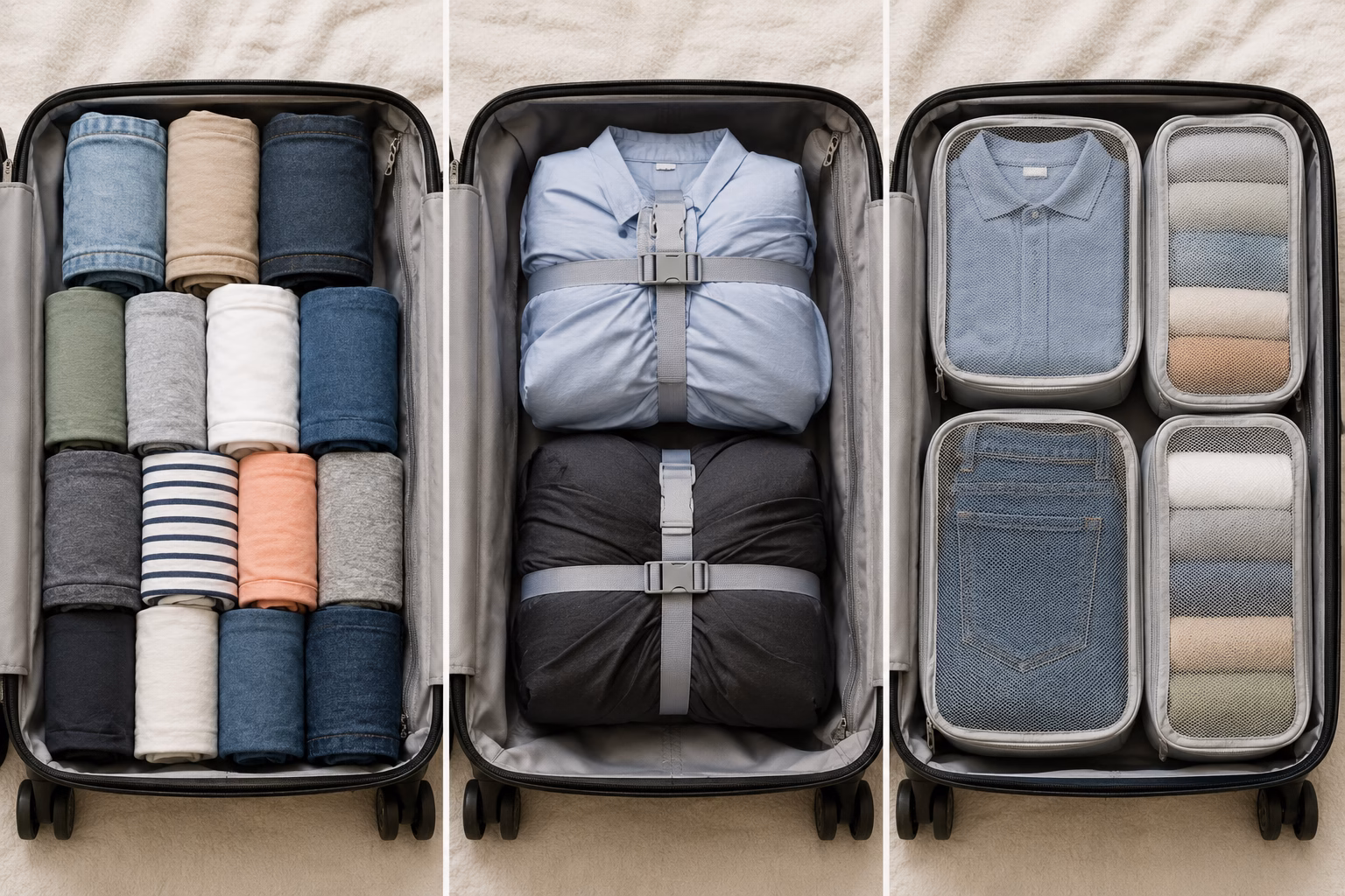 How to pack a suitcase,suitcase