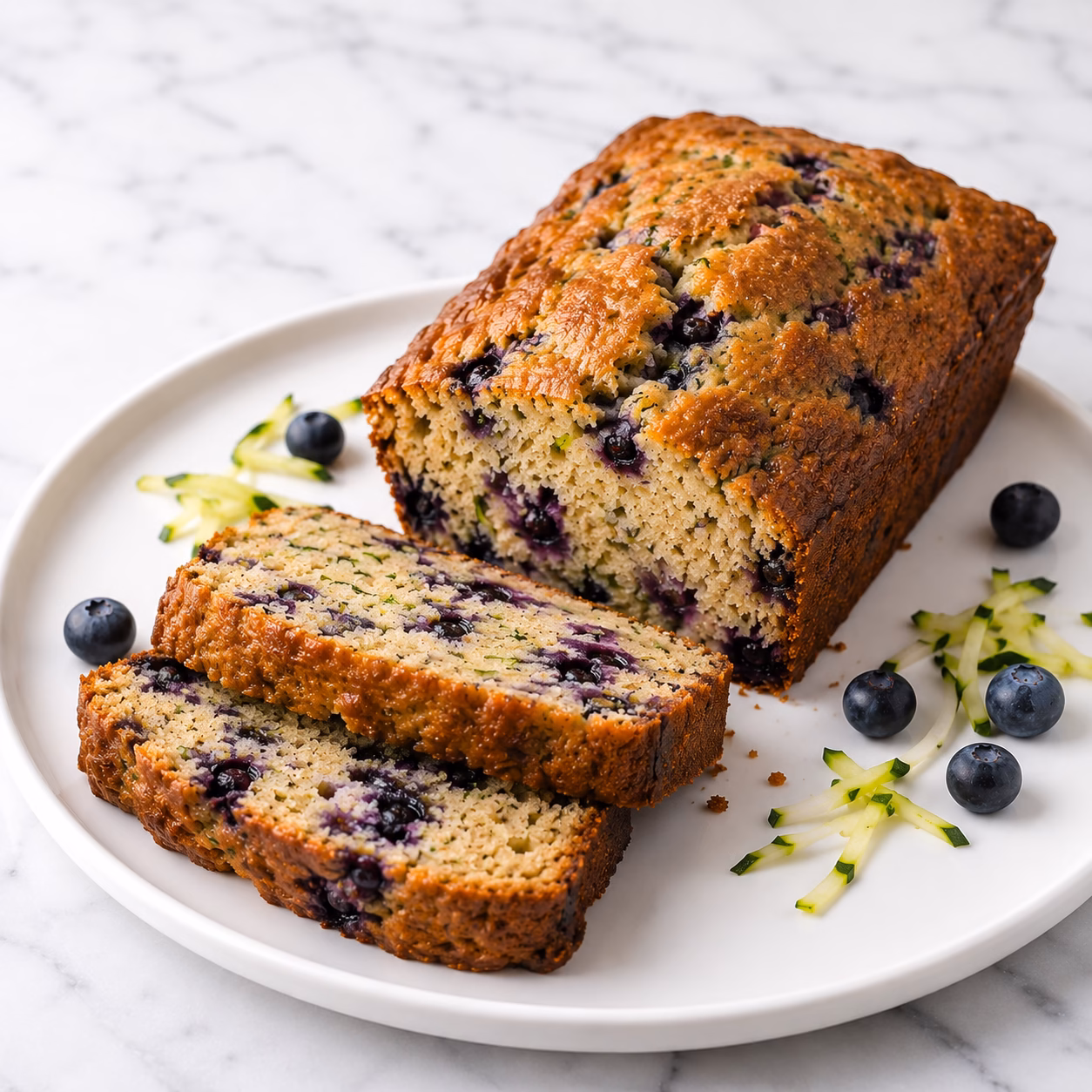 Blueberry Zucchini Bread,Zucchini