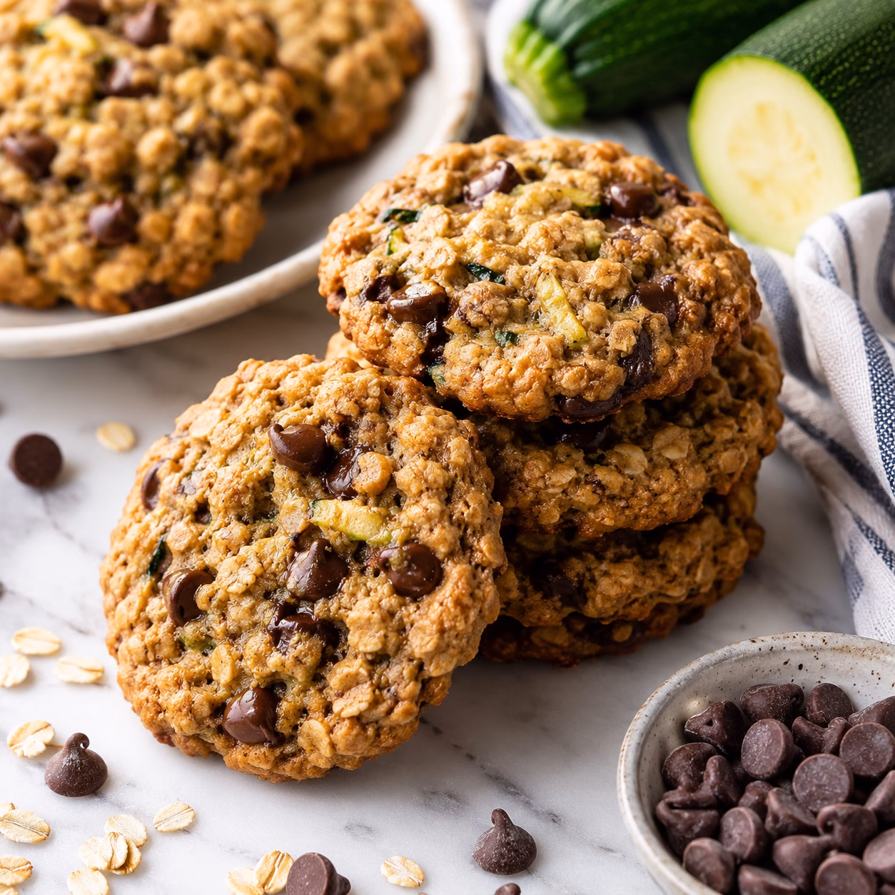 Zucchini Oatmeal Cookies,Zucchini