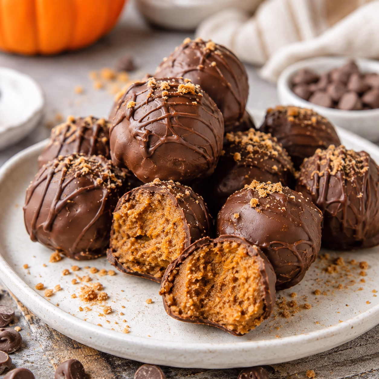 Pumpkin Truffles