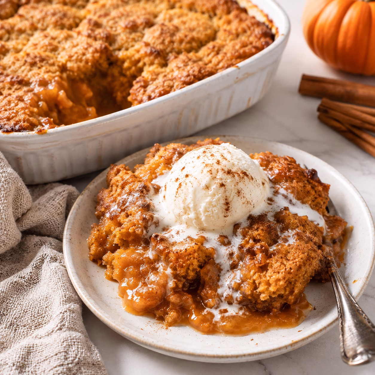 Pumpkin Cobbler