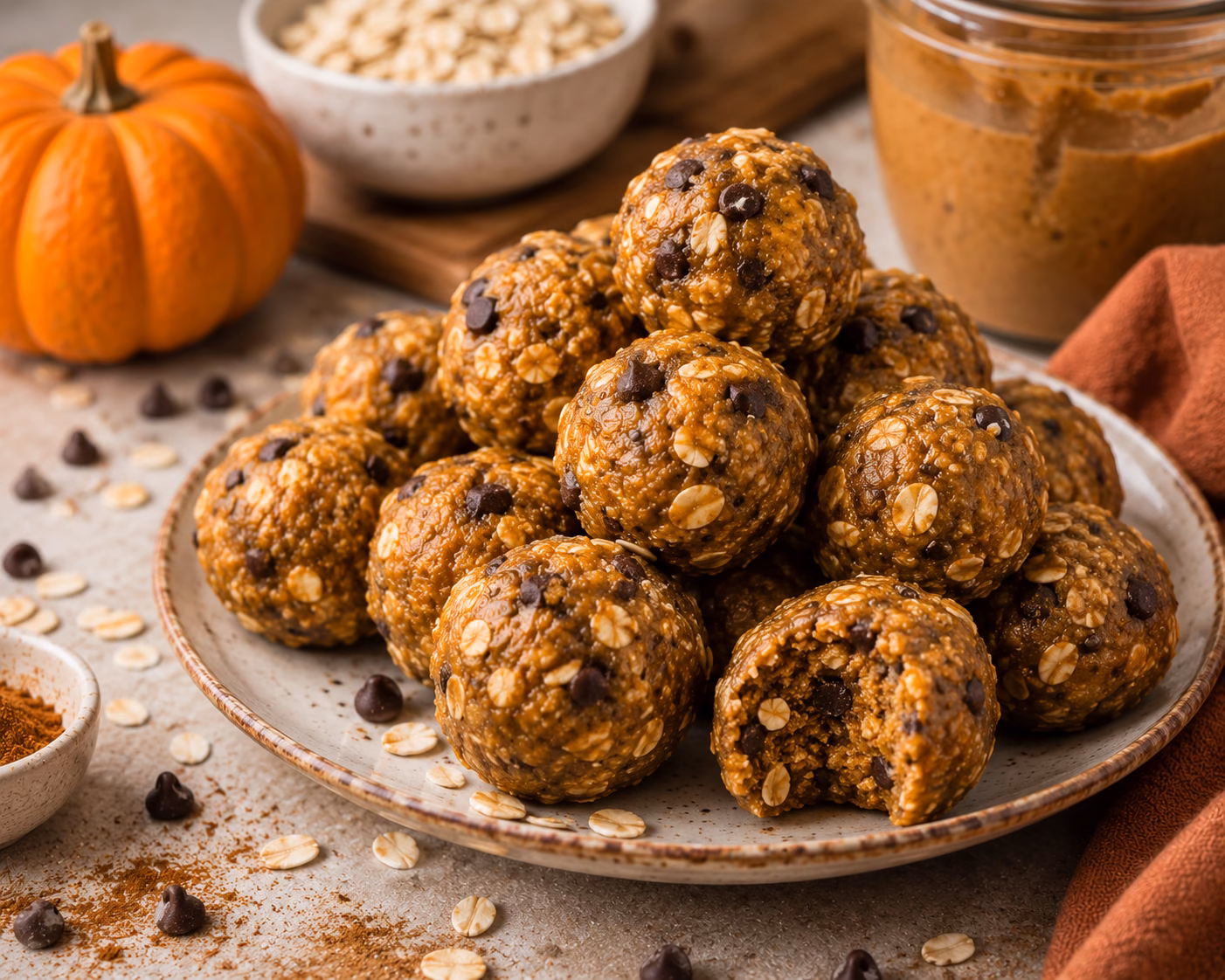 Pumpkin Protein Balls