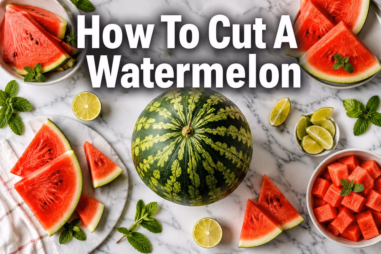 How To Cut a Watermelon