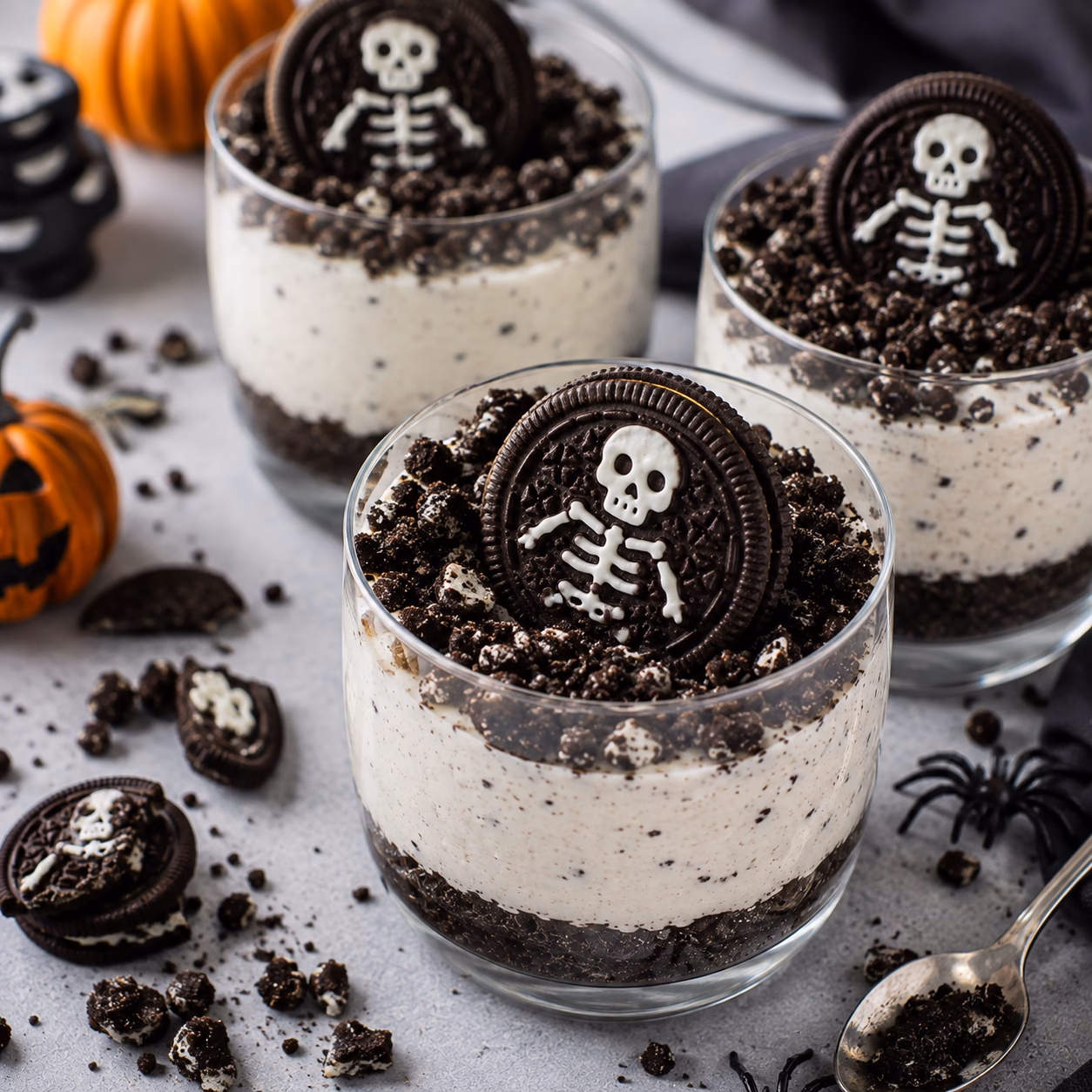Spooky Skeleton Oreos,Spooky Skeleton Oreos Halloween Dessert