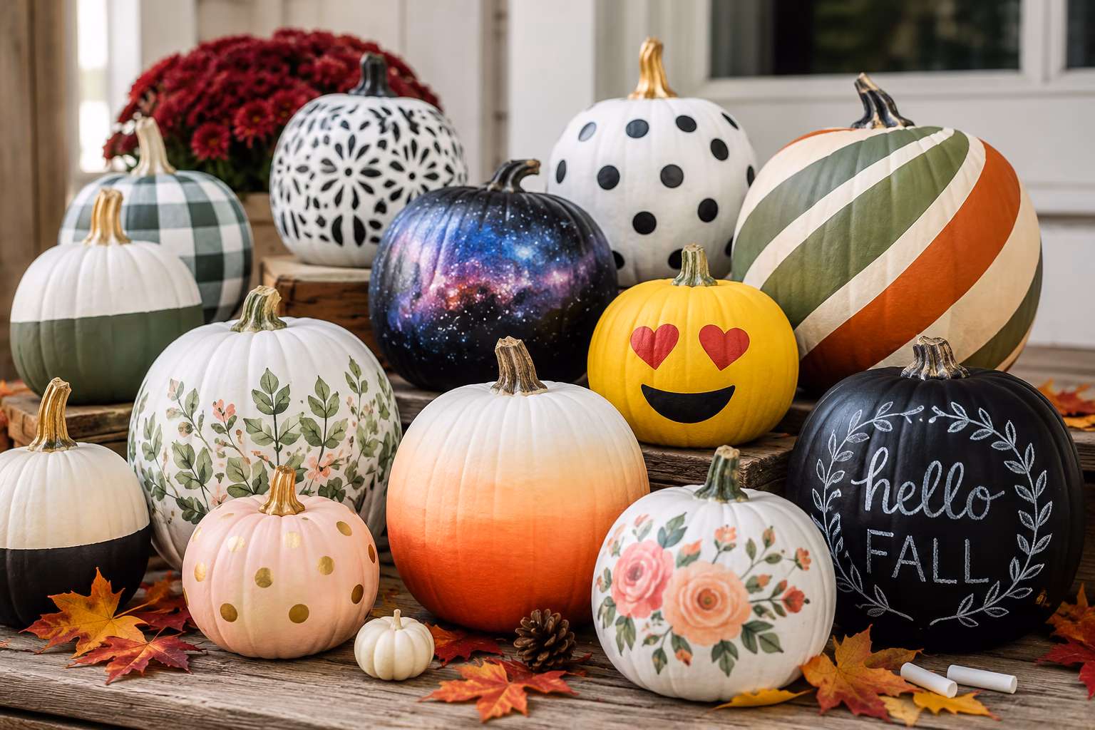 Pumpkin Painting Ideas,pumpkin painting
