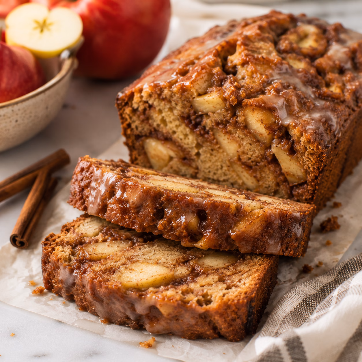 Cinnamon Apple Bread