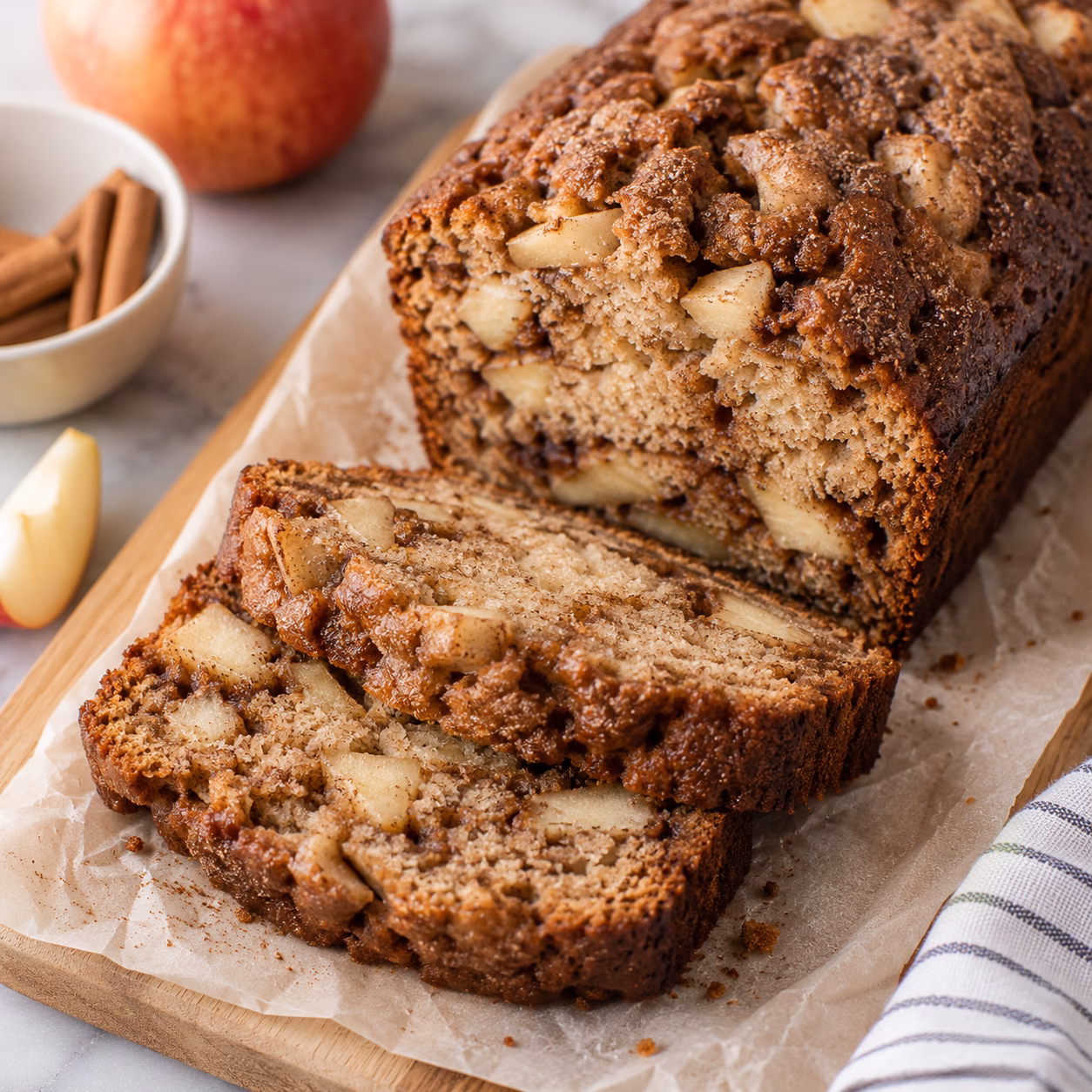Cinnamon Apple Bread