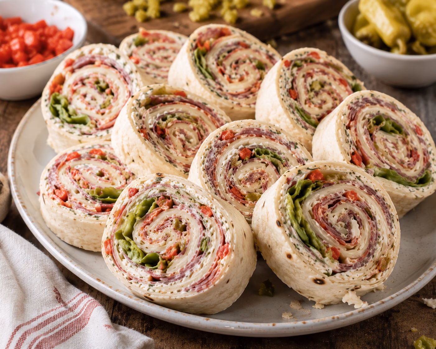 Italian Pinwheels
