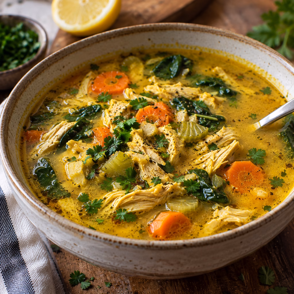 Turmeric Chicken Soup
