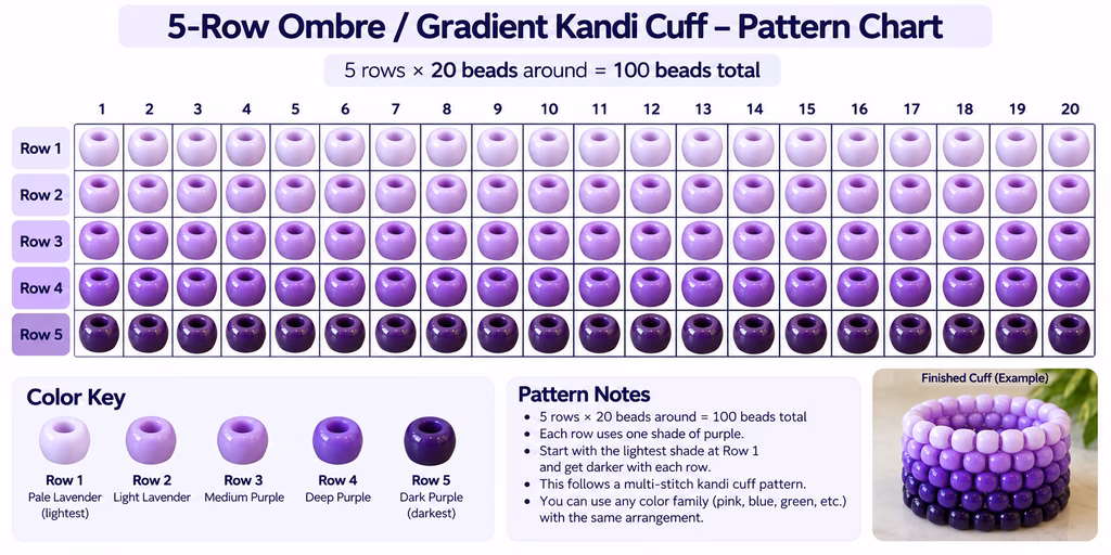 Kandi Cuff,Kandi Cuff Patterns
