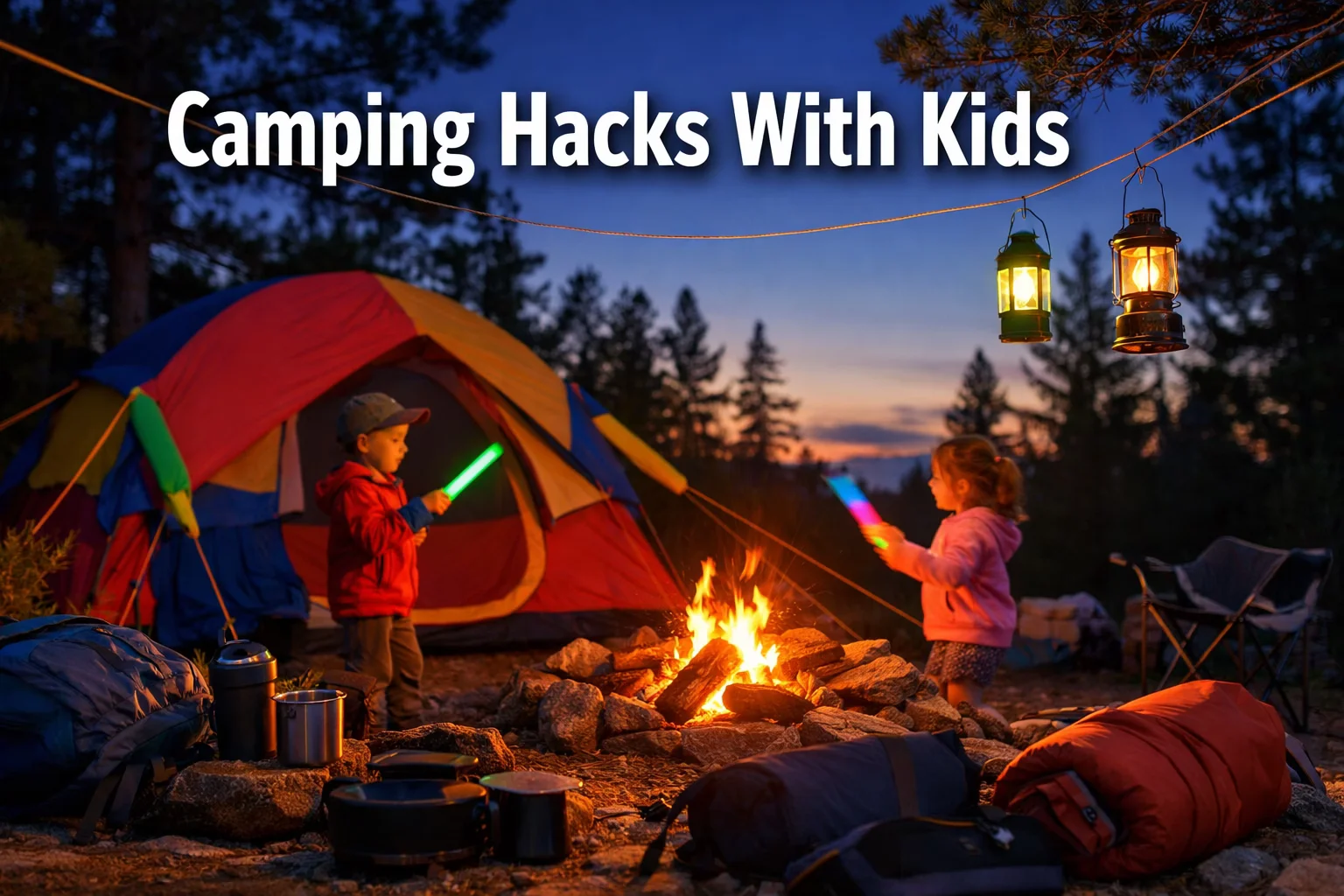 Camping Hacks With Kids