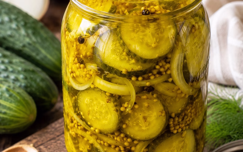 Homemade Refrigerator Bread and Butter Pickles