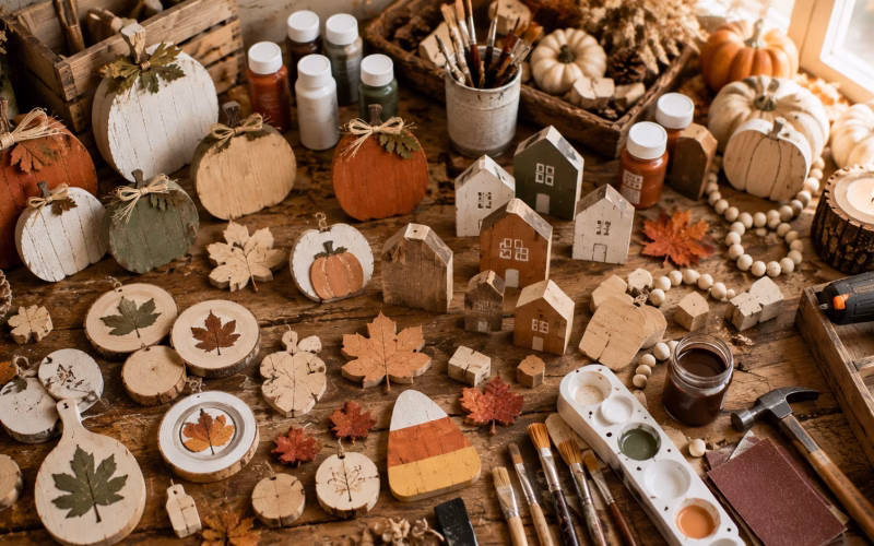 Fall Wood Crafts