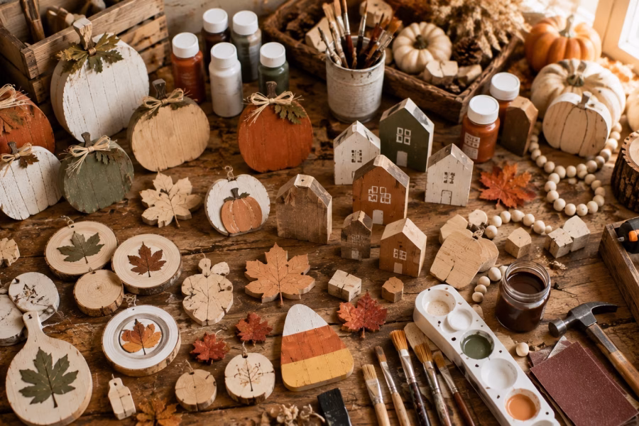 Fall Wood Crafts