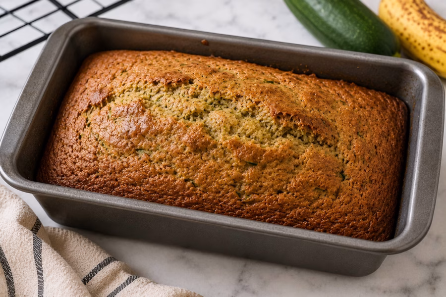 Zucchini Banana Bread