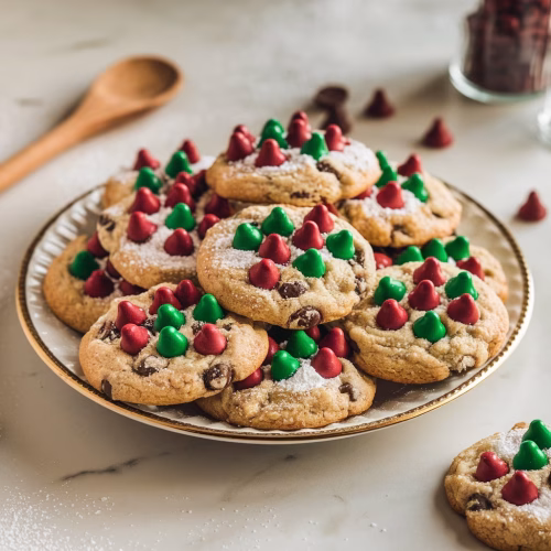 Winter Wonderland Chocolate Chip Cookies
