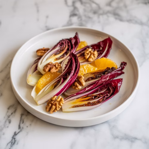 Sautéed Radicchio with Citrus & Walnuts