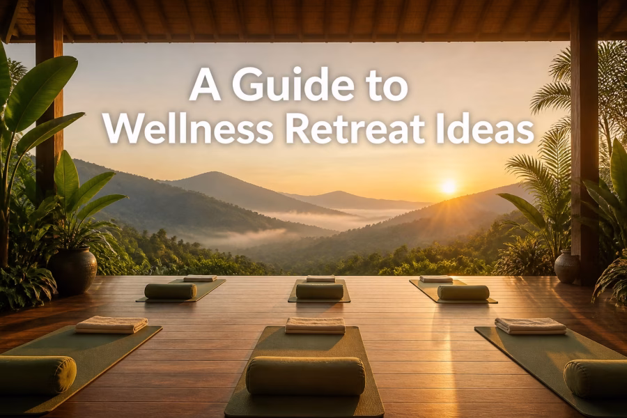 a guide to wellnesas retreat ideas