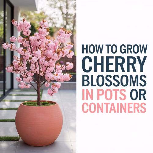 How to Grow Cherry Blossoms in Pots or Containers