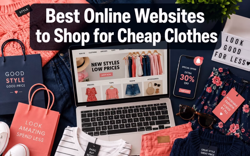 Online websites to shop for cheap clothes